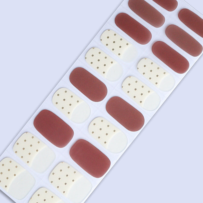 Semi-Cure Gel Nail Pads (20 pcs) - for any fixture, salon quality, long lasting, easy to apply and remove - includes 2 prep pads, nail file, and wooden stick!